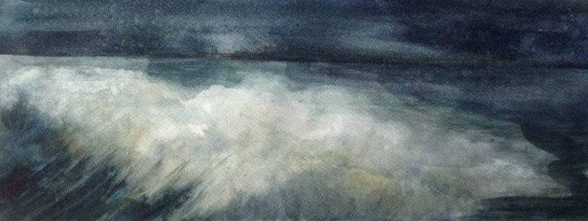 Return 2 (watercolour 2014) framed £180