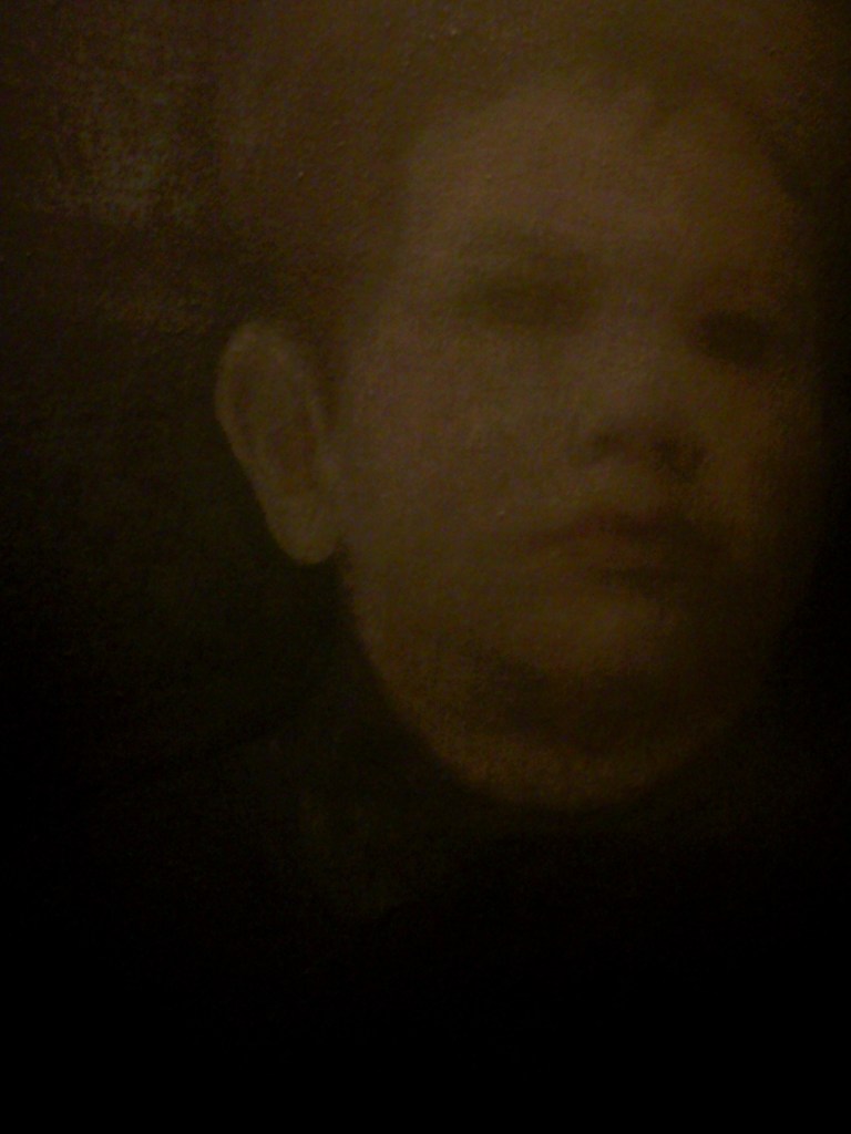 Untitled (detail: acrylic on canvas) 135x90cm 1993