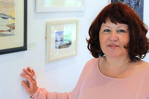 Janine Pinion June 2013 Wirral Open Studios